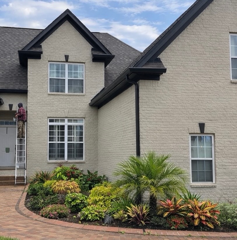 Exterior house painting